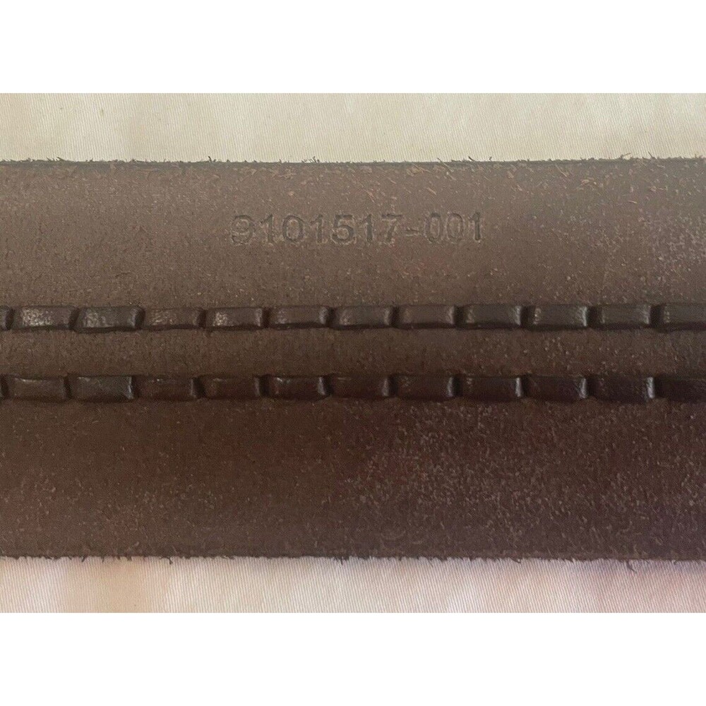 Lauren Ralph Lauren Brown Leather Belt Size M - Picture 2 of 11